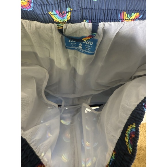 Chubbies The Rainbow Roads Classic Swim Trunks Mens Size Large Swim Shorts - Picture 6 of 11